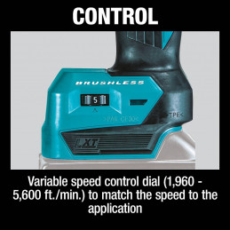 Makita DBS180Z Cordless Band File Sander 18 V (without Battery, without Charger)