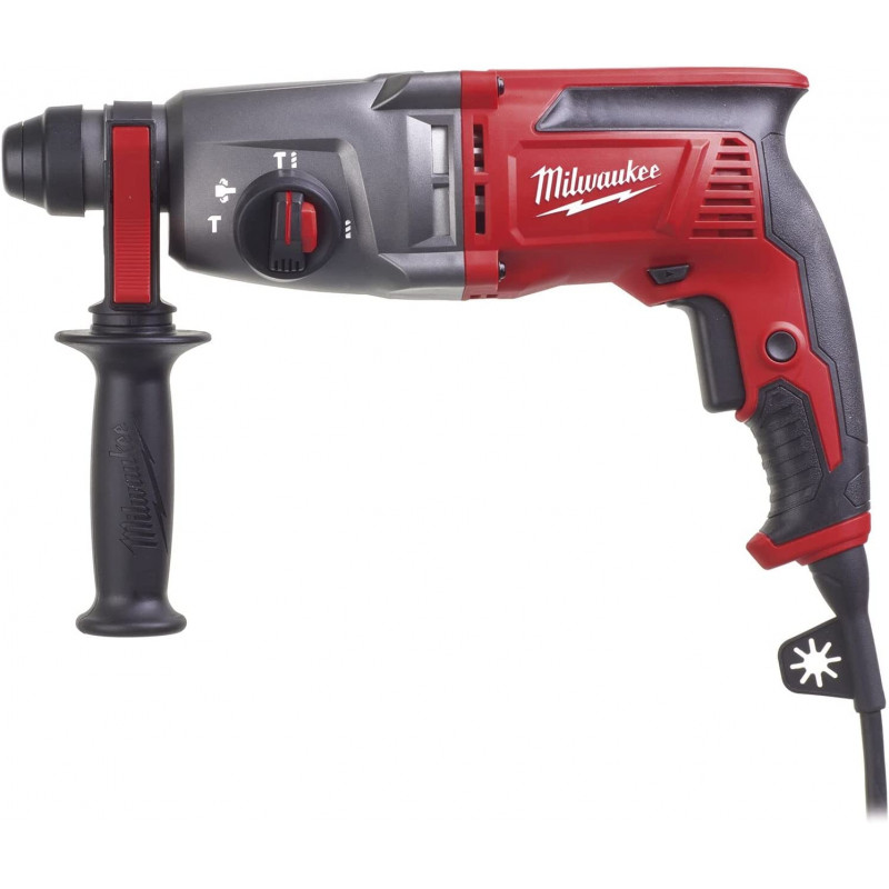 Milwaukee Martillo Combinado SDS-Plus 4 Modos 26 mm – PH26T Red