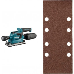 Makita DBO380Z Cordless Orbital Sander 18 V (without Battery, without Charger), Petrol/Black