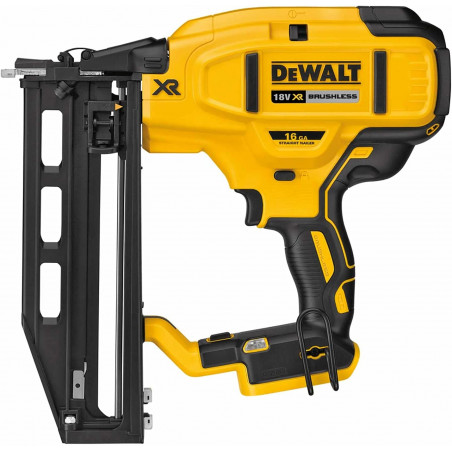 DeWALT DCN662NT-XJ Cordless Nail Gun, Electronic Nailer, Basic Version without Batteries and Charger, 18 V