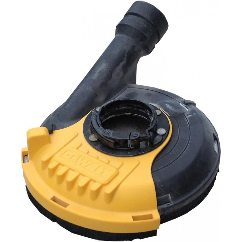 DEWALT DWE46150-XJ Carter de Polissage avec Aspiration - Pour Meuleuse DEWALT 115-125 mm - Fixation Sans Outil - Compatible avec