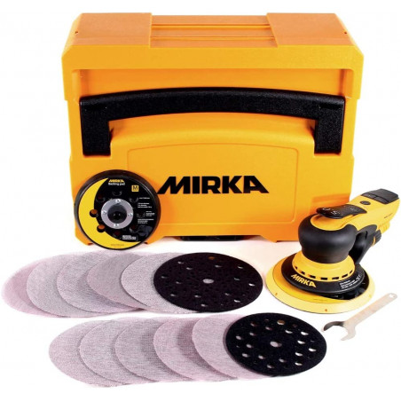 Mirka Deros Sander 5650cv 125 150 mm 5 mm Orbital 220 V Casette